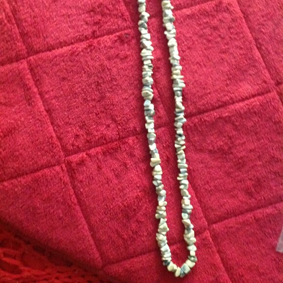 Vintage Tree Agate Chip Gemstone Necklace - Picture 1 of 3
